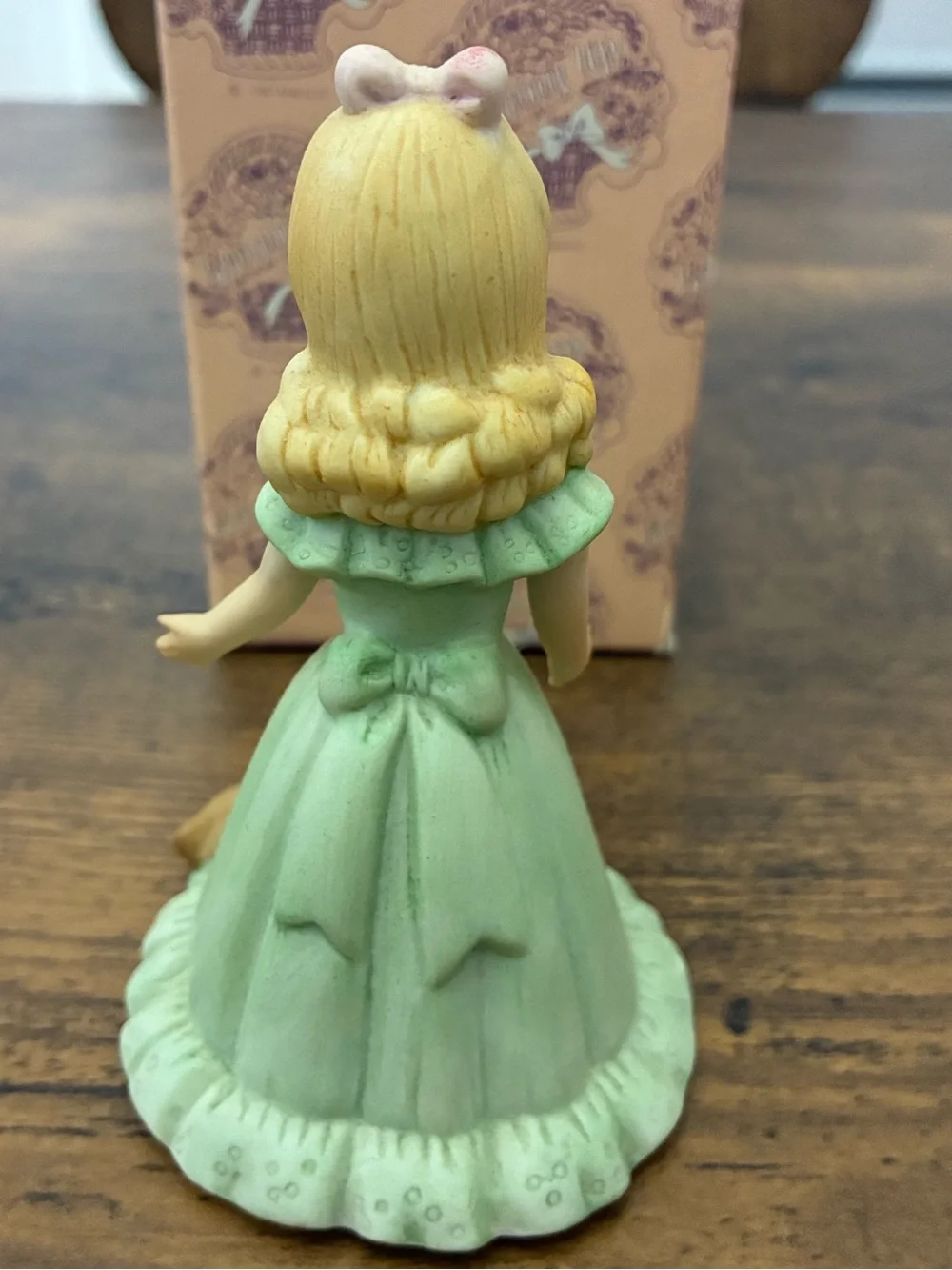 Enesco Growing Up Birthday Girls Year Seven Seventh Birthday Figurine